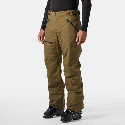 Helly Hansen Men's Sogn Insulated Cargo Ski Pants Brown L Helly Hansen Men's Sogn Insulated Cargo Ski Pants Brown L