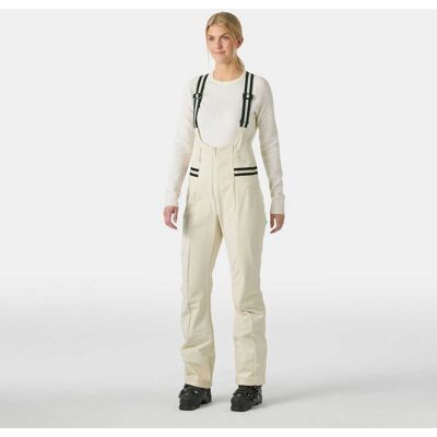 Helly Hansen Women's Avanti Softshell Ski Bib Pants - White/Cream - L Helly Hansen Women's Avanti Softshell Ski Bib Pants - White/Cream - L