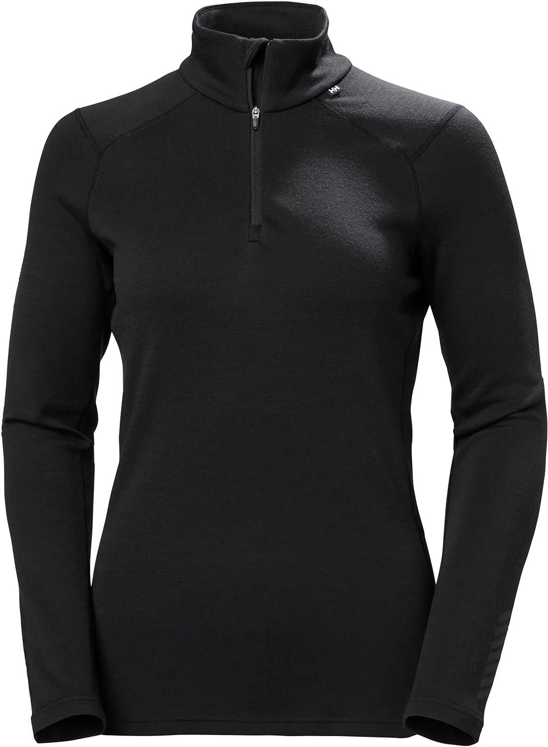 Helly Hansen Women's Lifa Merino Midweight 1/2 Zip Base Layer Black L