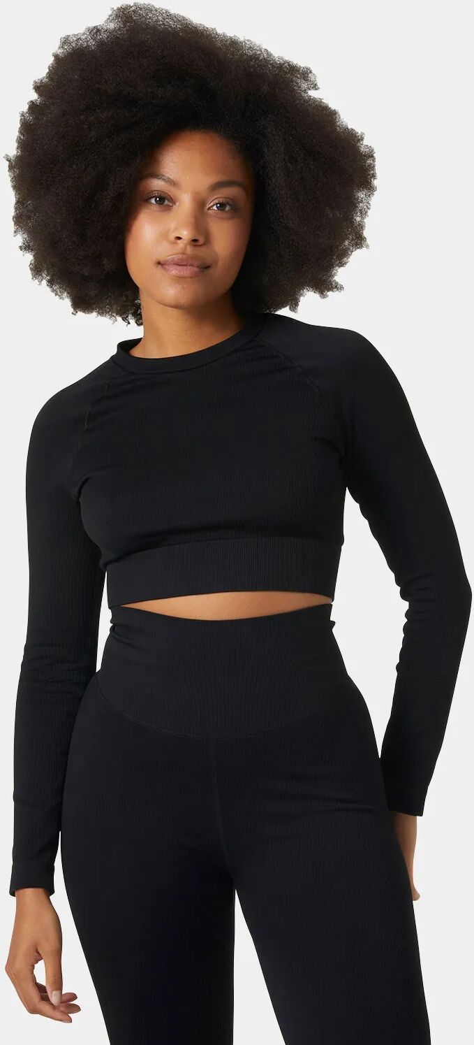 Helly Hansen Women's Allure Seamless Crop TOP Black XL