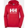 Helly Hansen Women's HH Logo Cotton French Terry Hoodie Red L