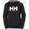 Helly Hansen Women's HH Logo Cotton French Terry Hoodie Navy XL