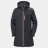 Helly Hansen Women's Long Belfast Insulated Winter Jacket Grey S