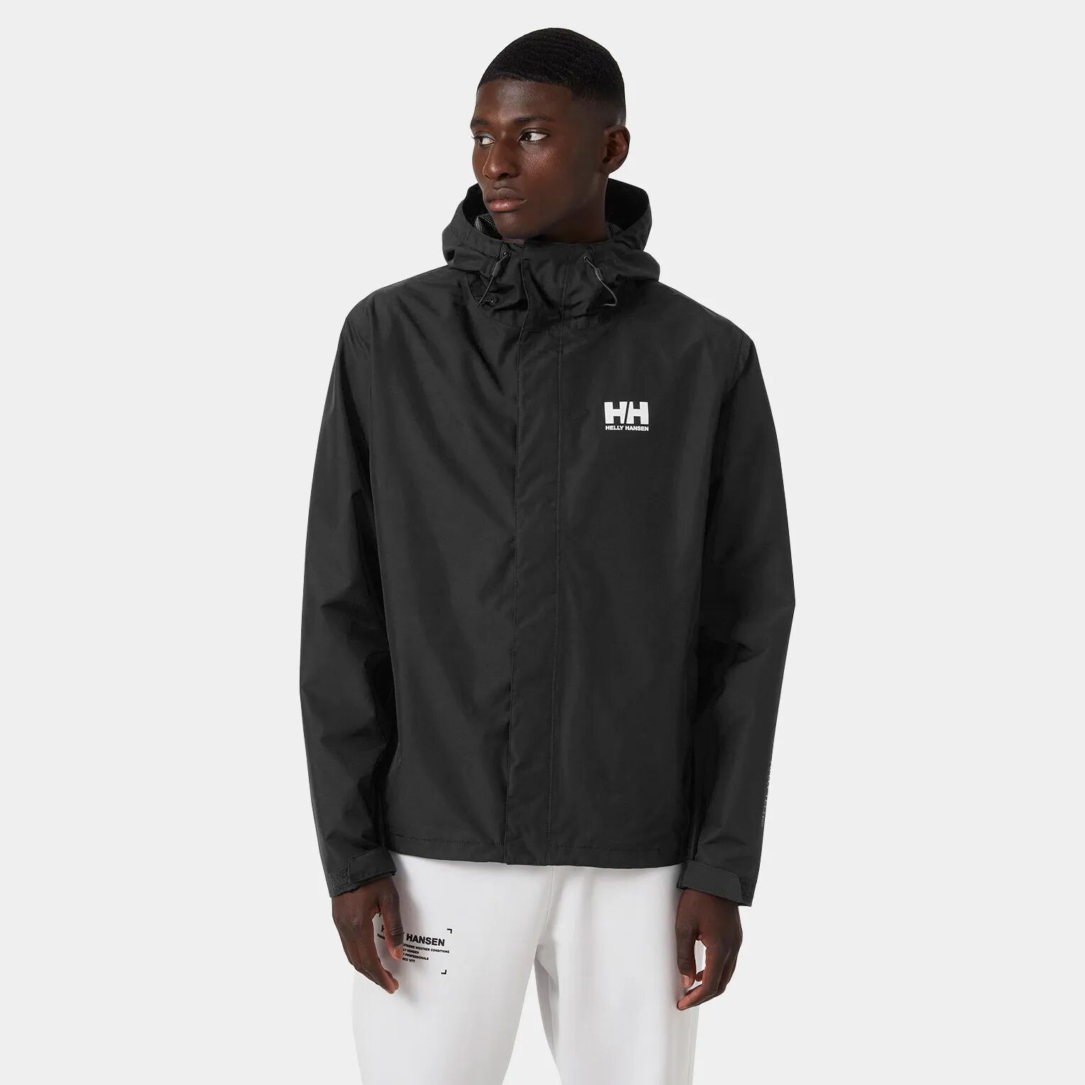 Helly Hansen Men's Seven J Outdoor Rain Jacket Black XL
