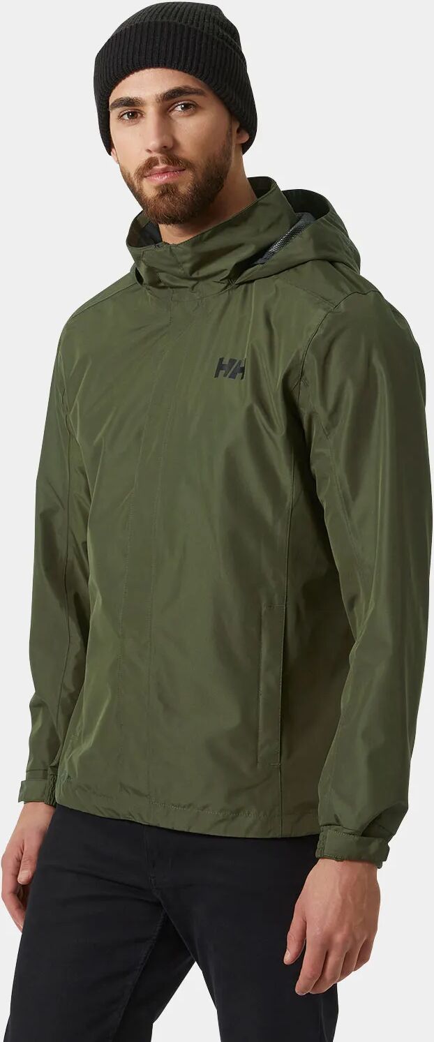 Helly Hansen Men's Dubliner Shell Rain Jacket Green L