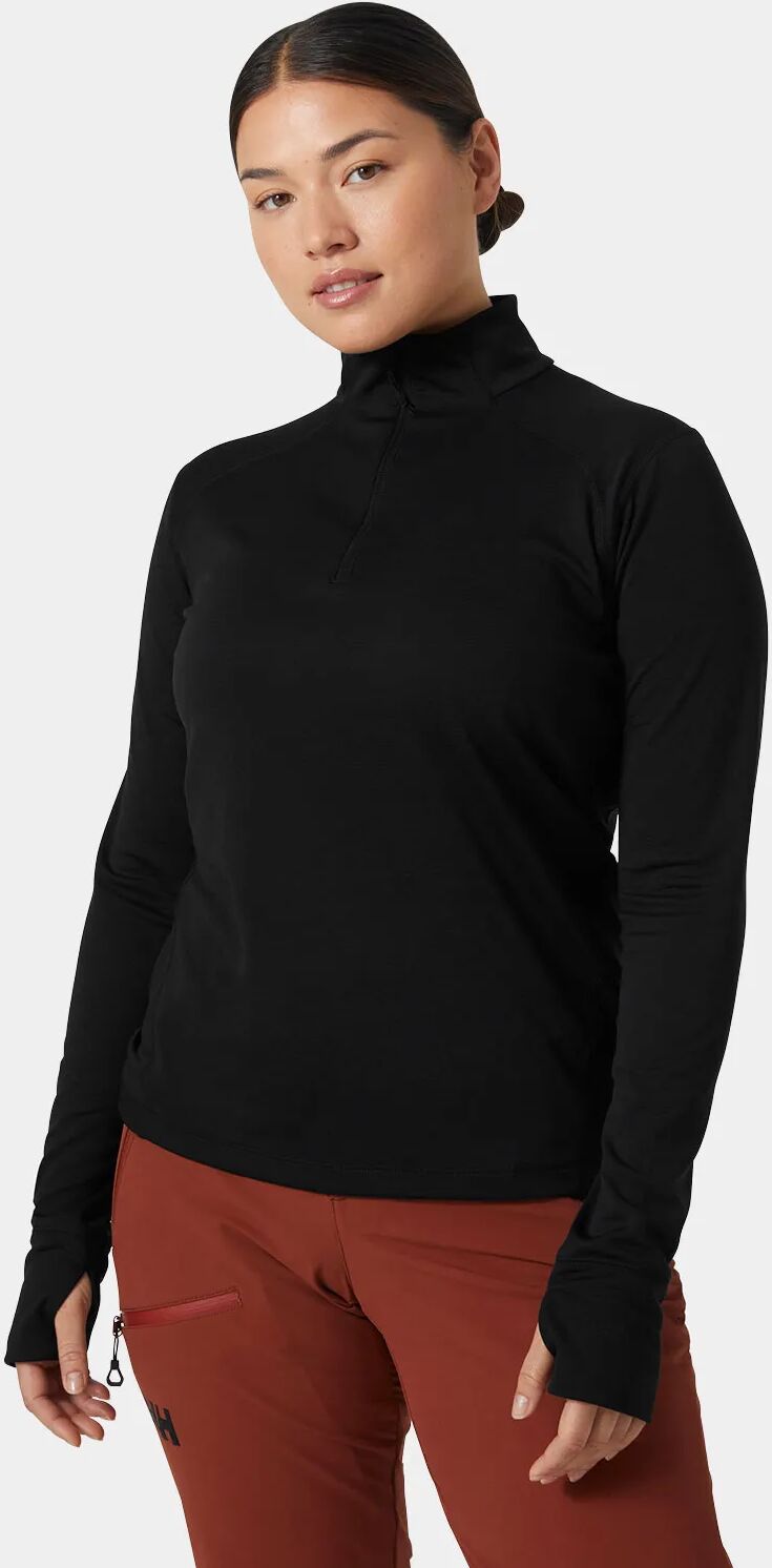 Helly Hansen Women's Lifa® Tech Lite 1/2 Zip T-Shirt Black XL