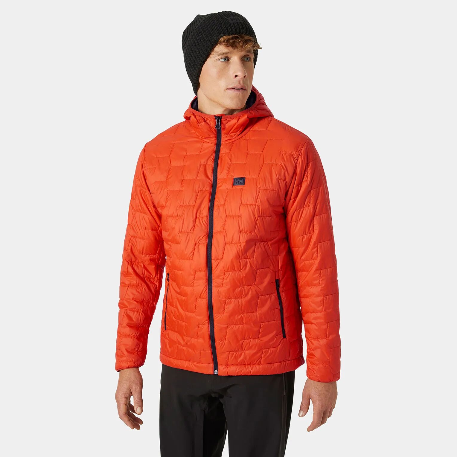 Helly Hansen Men's Lifaloft Hooded Lightweight Insulator Jacket Orange 2XL