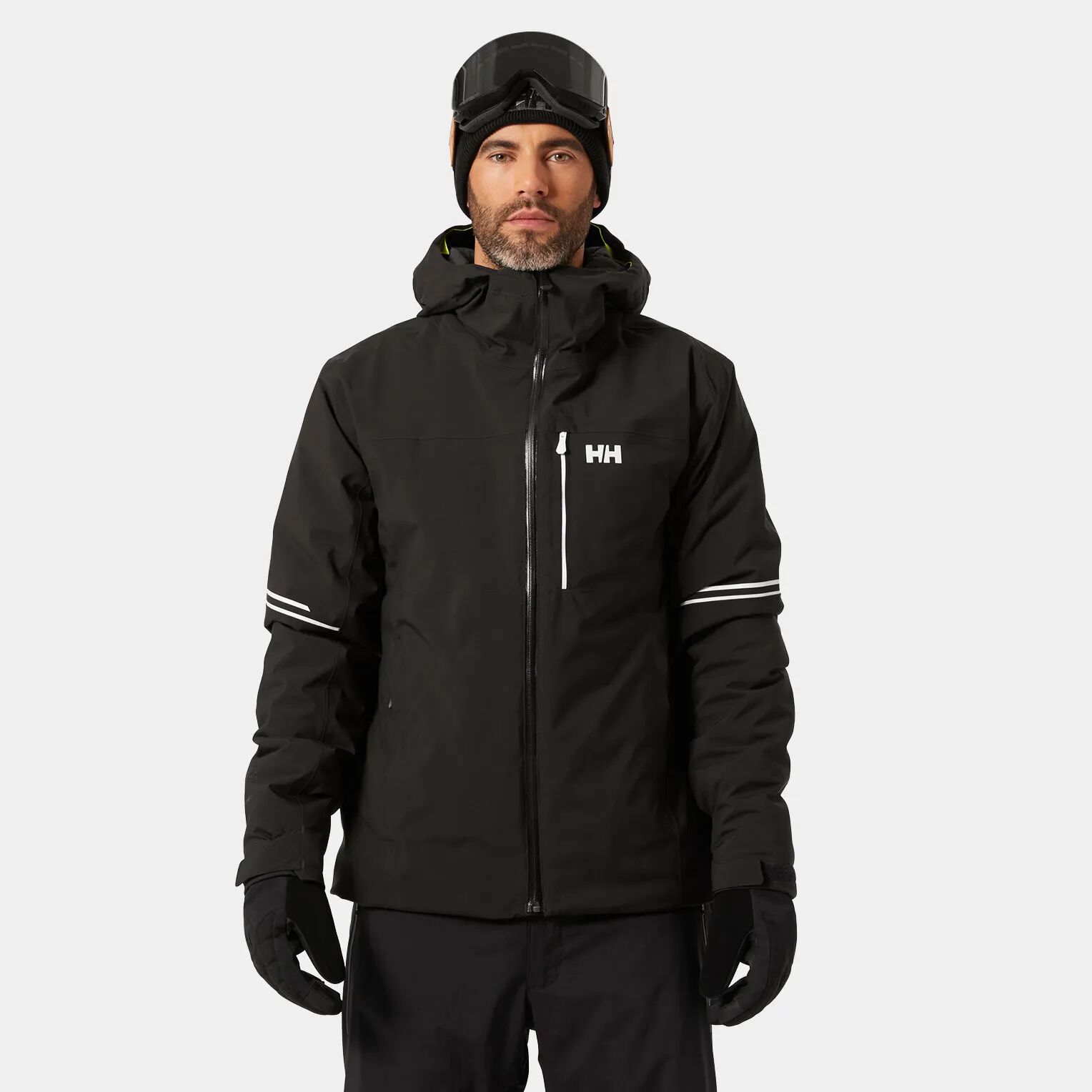 Helly Hansen Men's Carv Lifaloft Lightweight Ski Jacket Black M