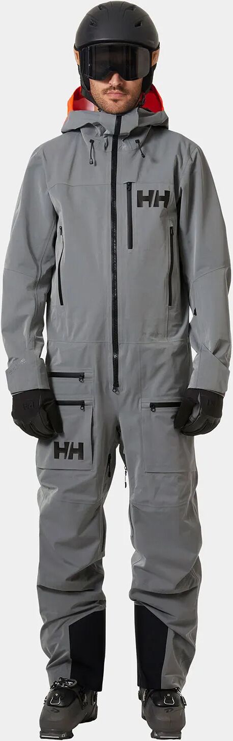 Helly Hansen Men's Ullr Chugach Infinity Powder Ski Suit Grey M