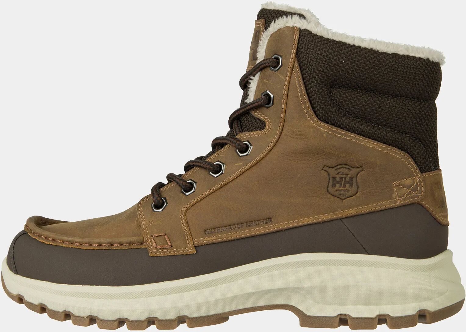 Helly Hansen Men's Garibaldi V3 Waterproof Leather Boots Brown 10.5