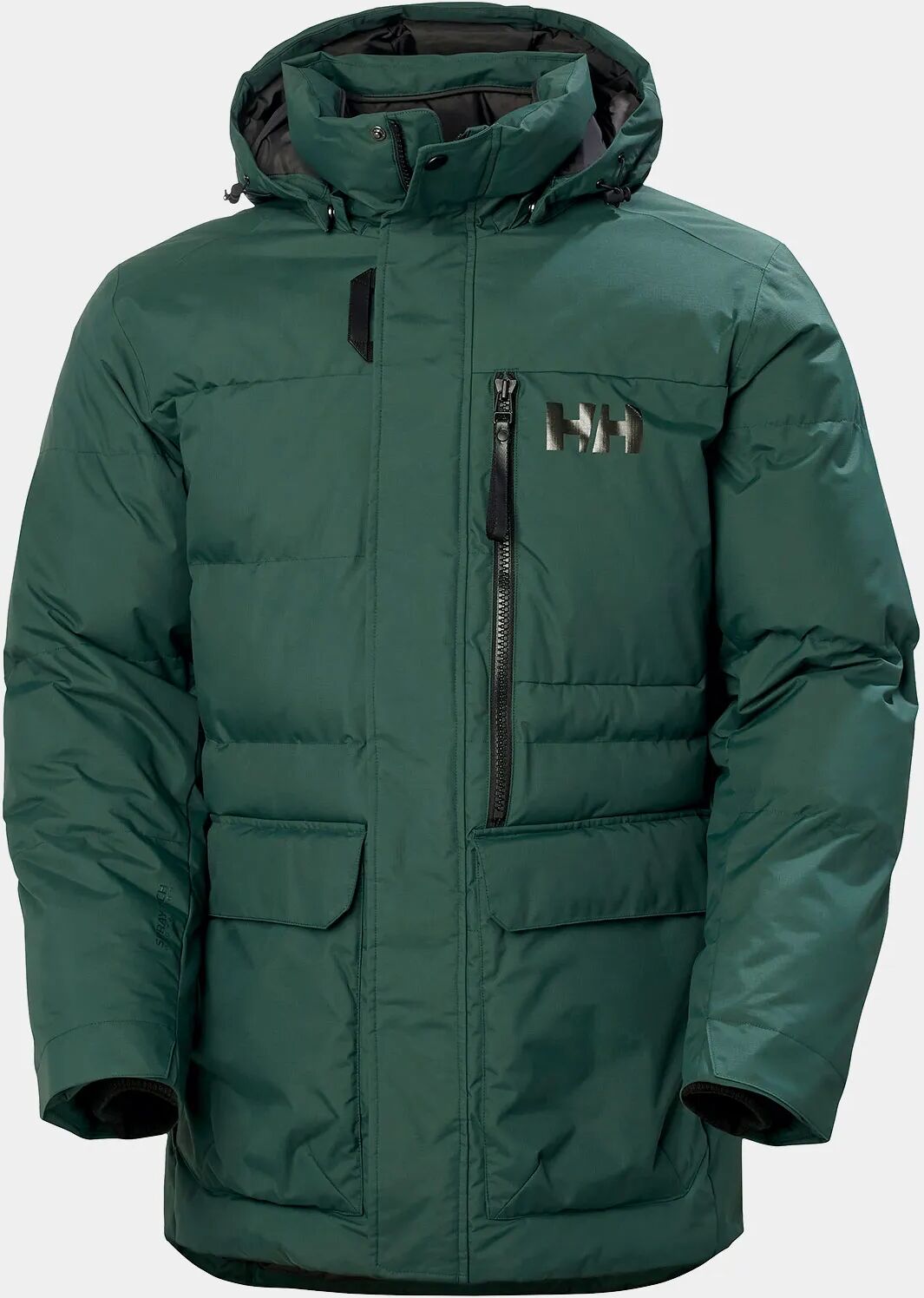 Helly Hansen Men's Tromsoe Hooded Winter Jacket Green 2XL