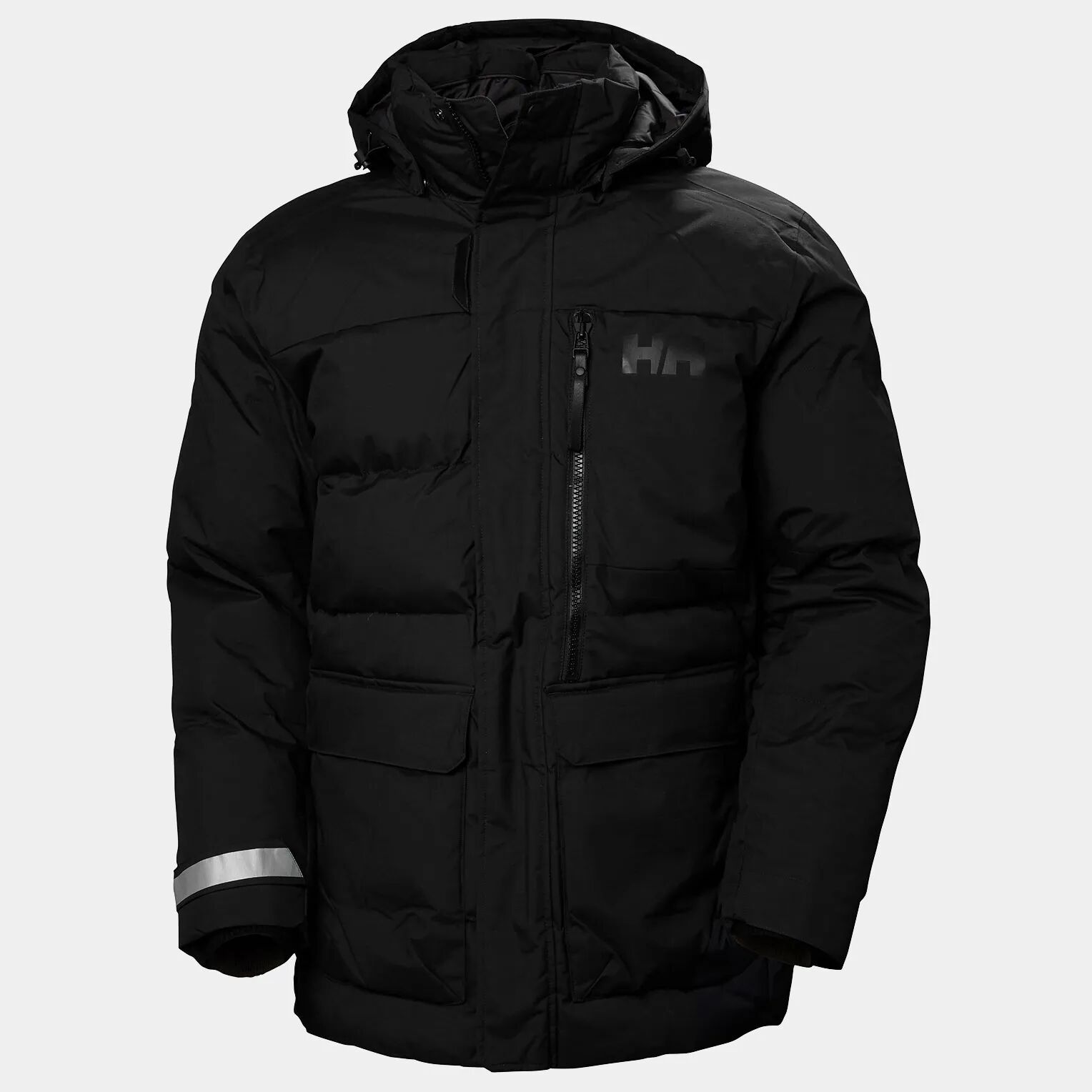 Helly Hansen Men's Tromsoe Hooded Winter Jacket Black 2XL