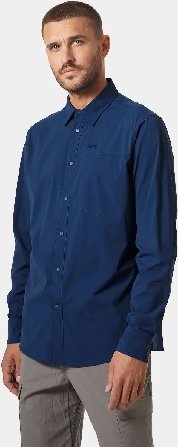 Helly Hansen Men's Tofino Solen Long Sleeve Shirt Blue L