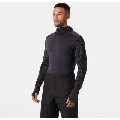 Helly Hansen Men's Lifa® Merino Midweight Balaclava Hoodie Purple 2XL Helly Hansen Men's Lifa® Merino Midweight Balaclava Hoodie Purple 2XL