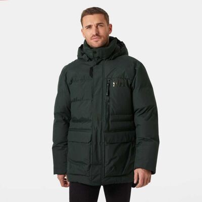 Helly Hansen Men's Tromsoe Hooded Winter Jacket Green 2XL Helly Hansen Men's Tromsoe Hooded Winter Jacket Green 2XL