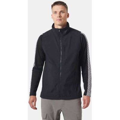 Helly Hansen Men's Paramount Windproof Softshell Vest Black M Helly Hansen Men's Paramount Windproof Softshell Vest Black M