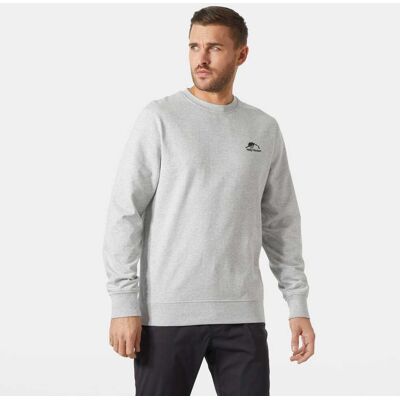 Helly Hansen Men's Nord Graphic Crew Sweatshirt Grey XL Helly Hansen Men's Nord Graphic Crew Sweatshirt Grey XL