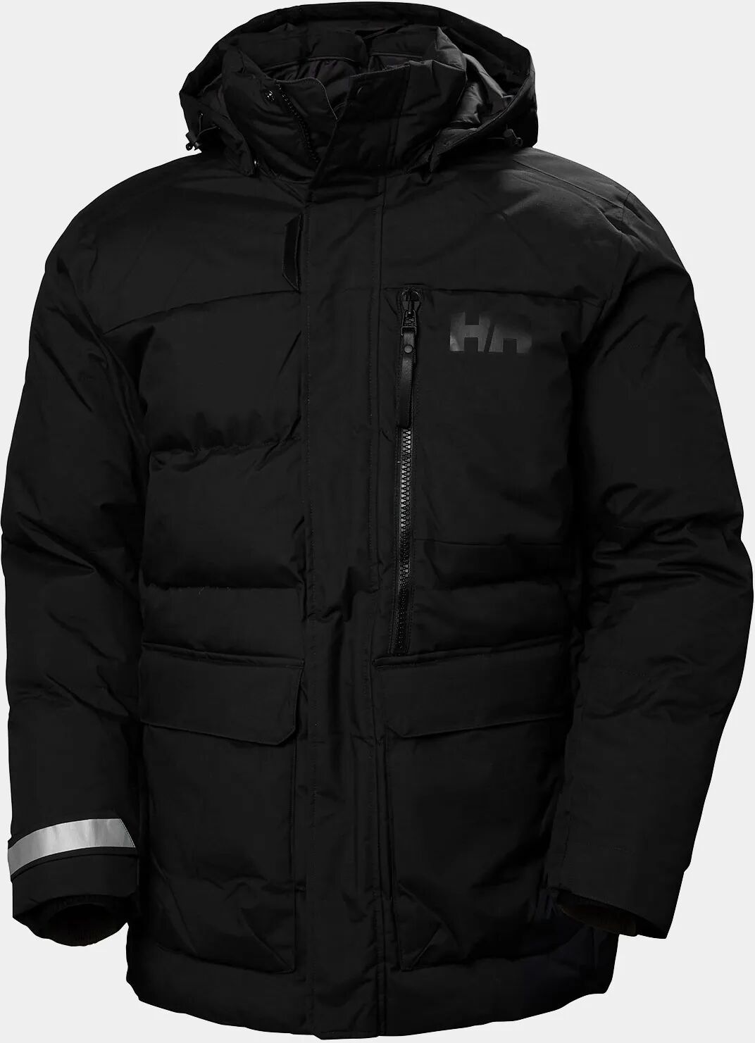 Helly Hansen Men's Tromsoe Hooded Winter Jacket Black 2XL