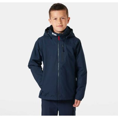 Helly Hansen Juniors' Crew Hooded Midlayer Jacket 2.0 Navy 13 Helly Hansen Juniors' Crew Hooded Midlayer Jacket 2.0 Navy 13