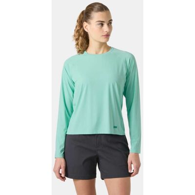 Helly Hansen Women's Shine Long Sleeve Crew Green S Helly Hansen Women's Shine Long Sleeve Crew Green S