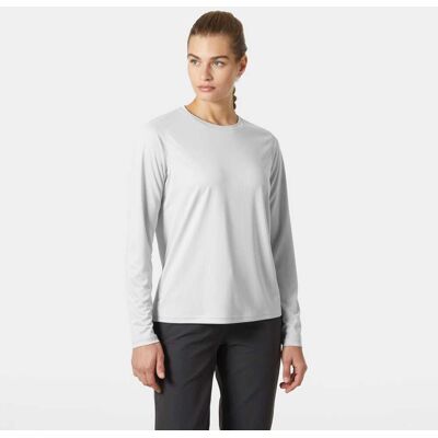 Helly Hansen Women's Tech Crew Long Sleeve 2.0 - Grey - S Helly Hansen Women's Tech Crew Long Sleeve 2.0 - Grey - S