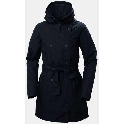 Helly Hansen Women's Welsey II Insulated Trench Coat Navy L Helly Hansen Women's Welsey II Insulated Trench Coat Navy L