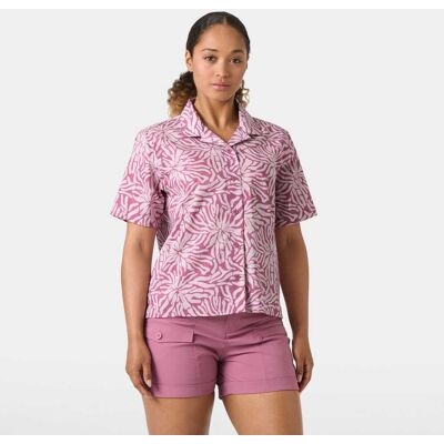 Helly Hansen Women's Holmen Short Sleeve Shirt Pink L Helly Hansen Women's Holmen Short Sleeve Shirt Pink L