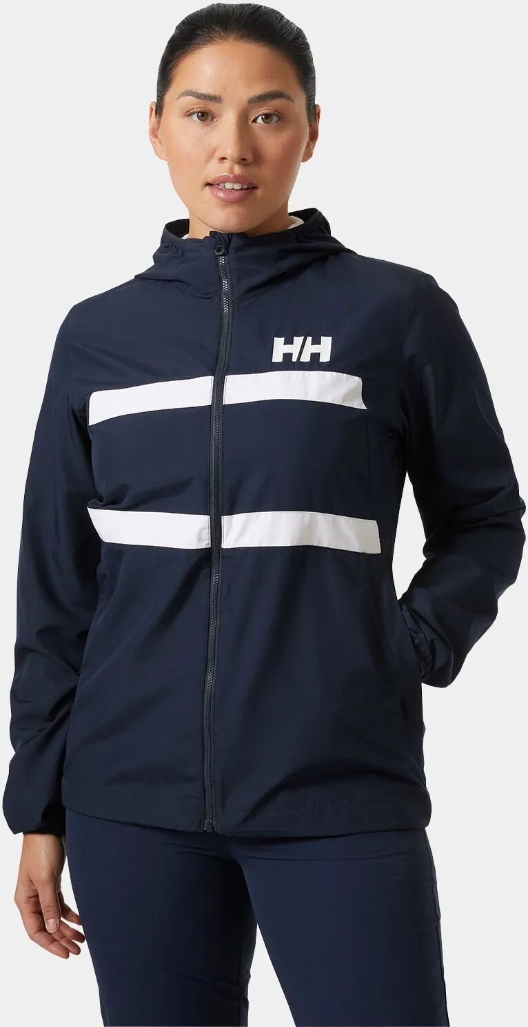 Helly Hansen Women’s Salt Stripe Windbreaker Navy L