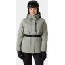 Helly Hansen Women’s Nora Long Puffy Ski Jacket Grey XL