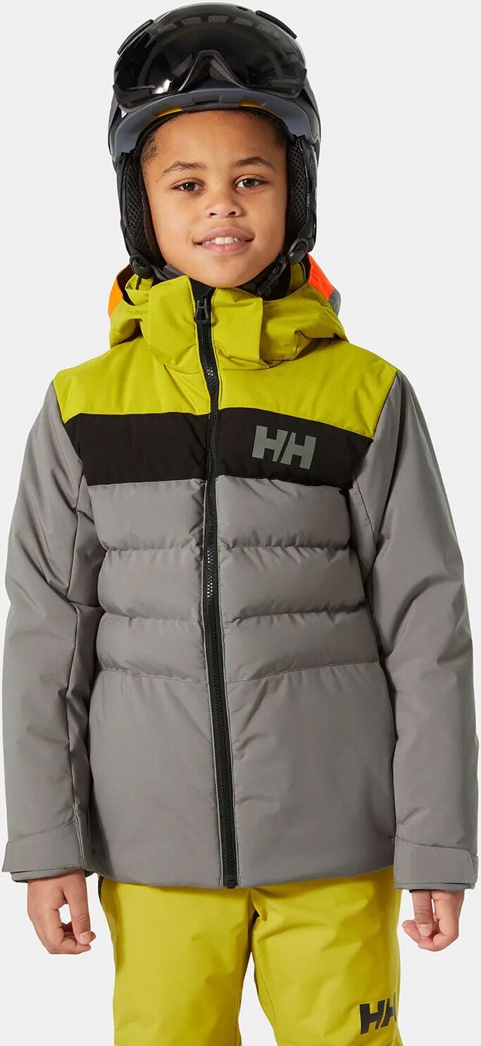 Helly Hansen Junior Cyclone Jacket - Junior Boys Classic Ski Jacket Grey 128/8