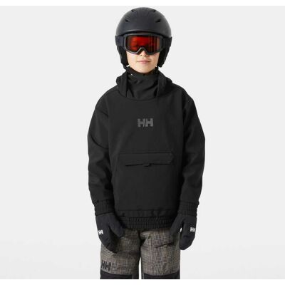 Helly Hansen Juniors' Powder Softshell Hoodie Black 10 Helly Hansen Juniors' Powder Softshell Hoodie Black 10