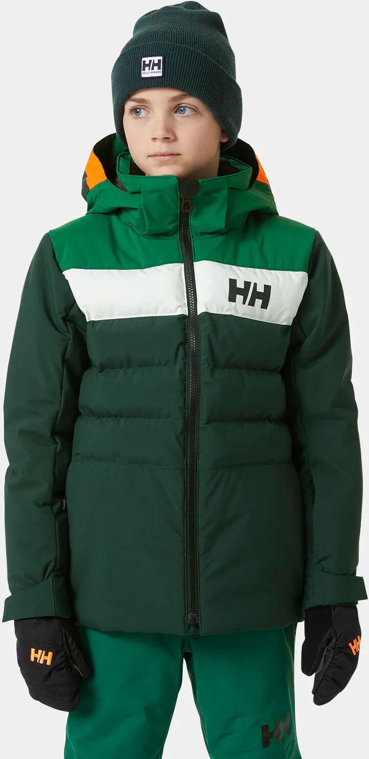 Helly Hansen Junior Cyclone Jacket - Junior Boys Classic Ski Jacket Green 140/10