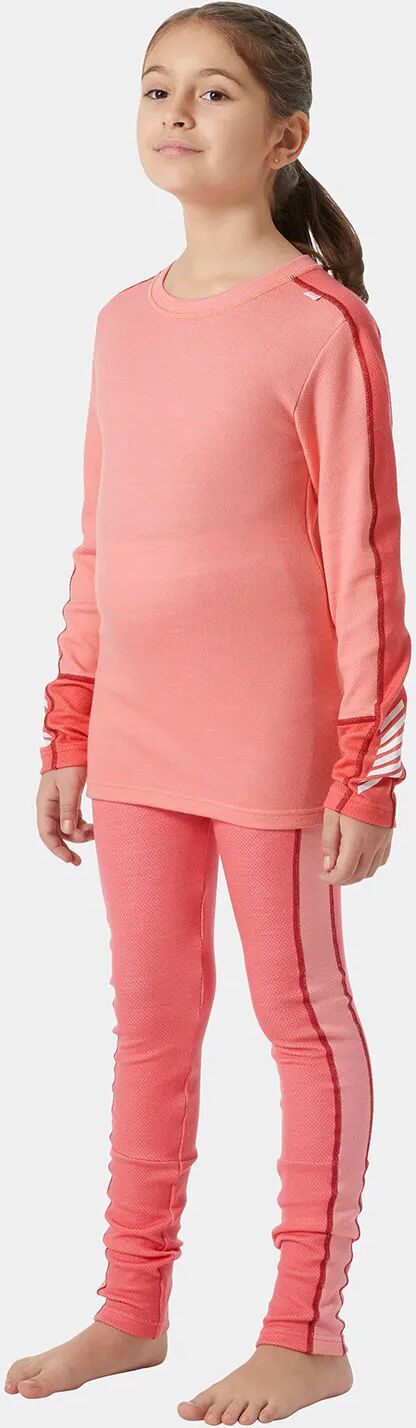 Helly Hansen Junior Lifa Merino Midweight Base Layer Set Pink 152/12