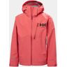 Helly Hansen Juniors' Fusion Lab 3-Layer Jacket Pink 152/12