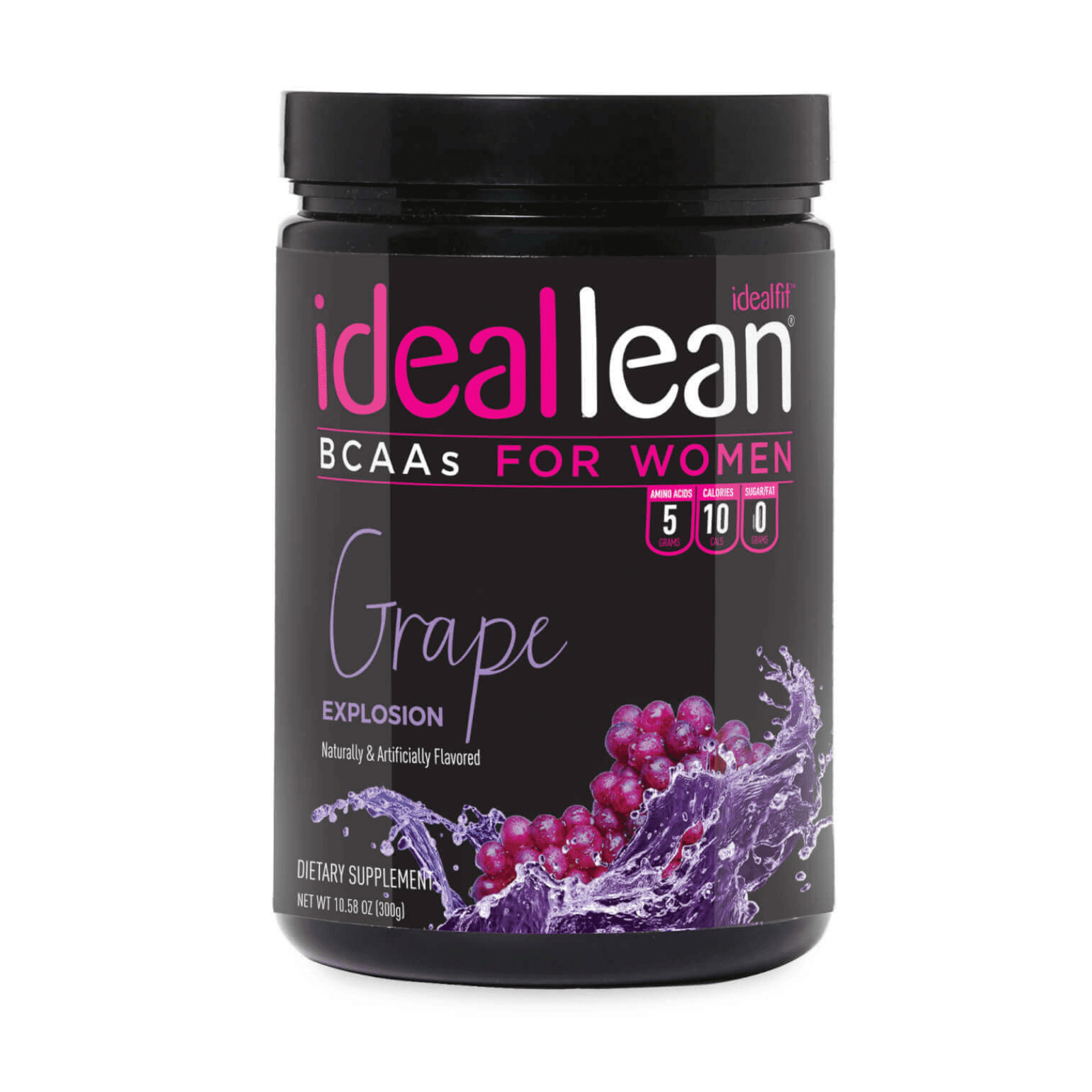 IdealFit IdealLean BCAAs - Grape Explosion - 30 Servings