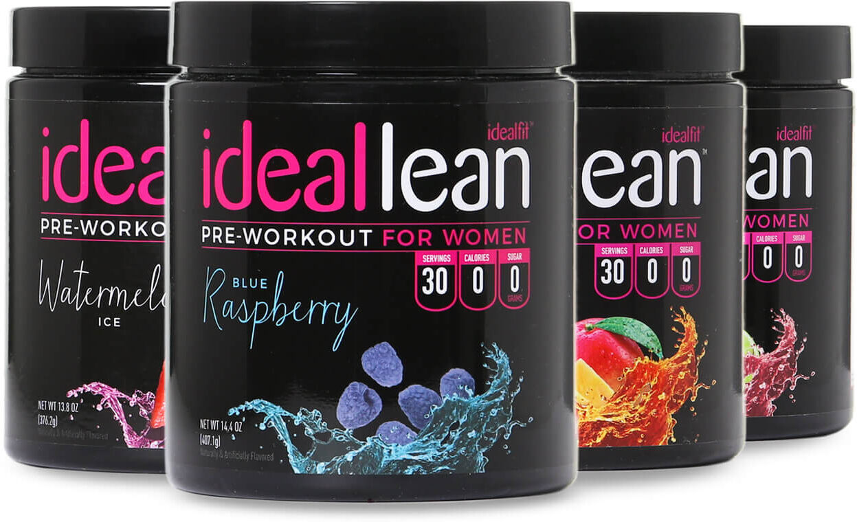 IdealFit IdealLean Pre-Workout 120 Servings - Child