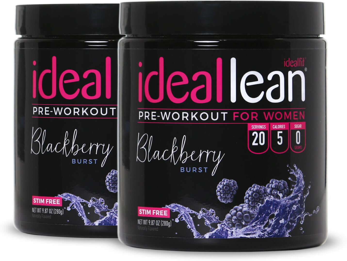 IdealFit IdealLean Stim-Free Pre-Workout 40 Servings - Child