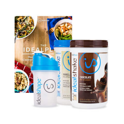 IdealShape 2 Meal Replacement Shake Tubs + FREE eBooks & Bottle - Child
