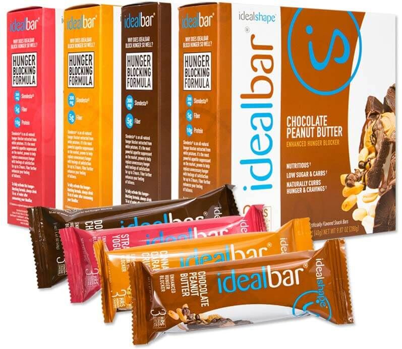 IdealShape IdealBar Snack Bars - 4 Boxes - Child