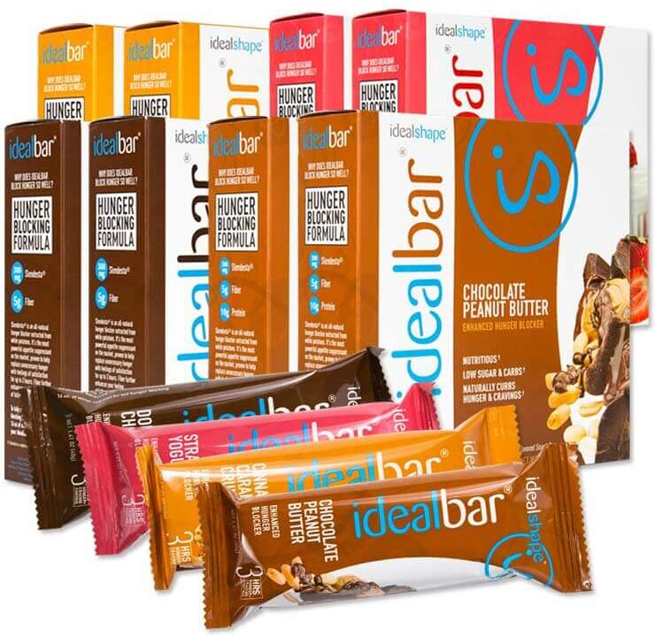 IdealShape IdealBar Snack Bars - 8 Boxes - Child