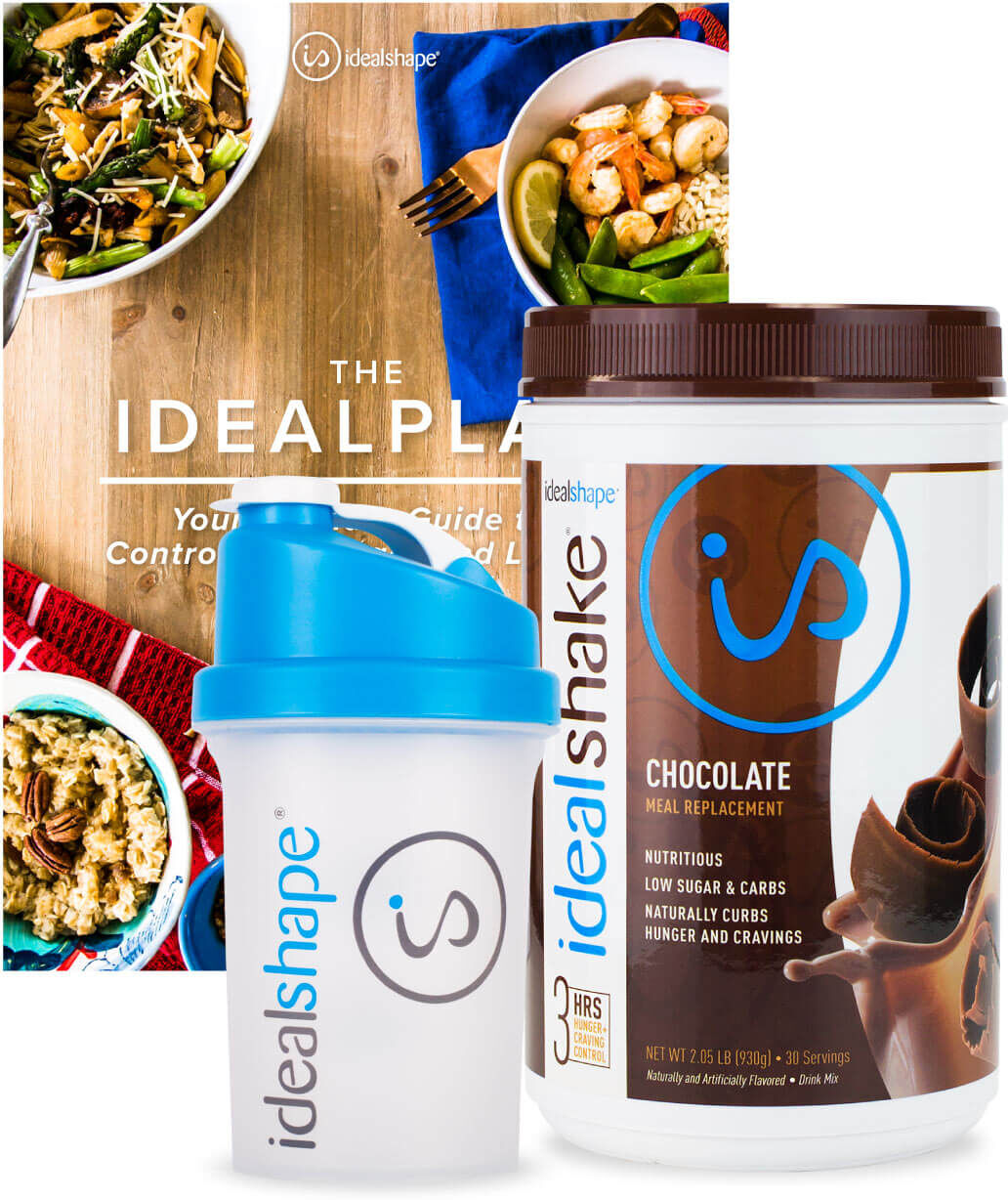 IdealShape 1 Meal Replacement Shake Tub + FREE eBooks & Bottle - Child