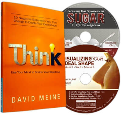 IdealShape 2 Motivational Weight Loss CD's and Think Book by David Meine - Child