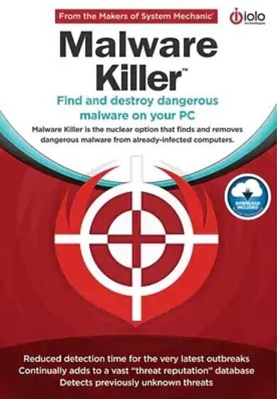 iolo Malware Killer 5 Devices 1 Year iolo Key GLOBAL iolo Malware Killer 5 Devices 1 Year iolo Key GLOBAL
