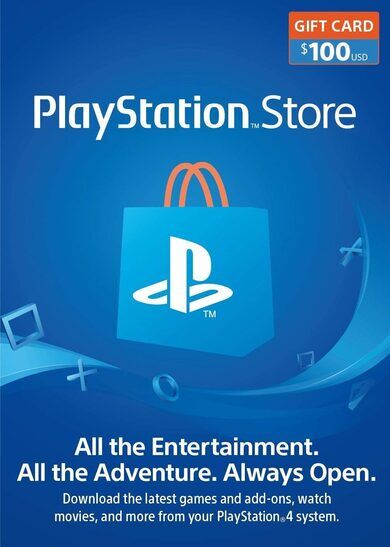Sony PlayStation Network Card 100 USD (USA) PSN Key UNITED STATES Sony PlayStation Network Card 100 USD (USA) PSN Key UNITED STATES