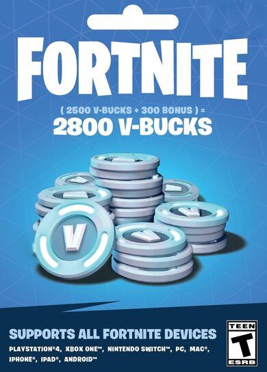 Epic Games Fortnite - 2800 V-Bucks Gift Card Key GLOBAL