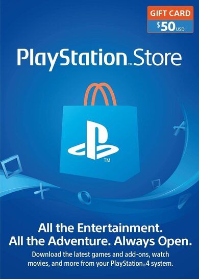 Sony PlayStation Network Card 50 USD (USA) PSN Key UNITED STATES Sony PlayStation Network Card 50 USD (USA) PSN Key UNITED STATES
