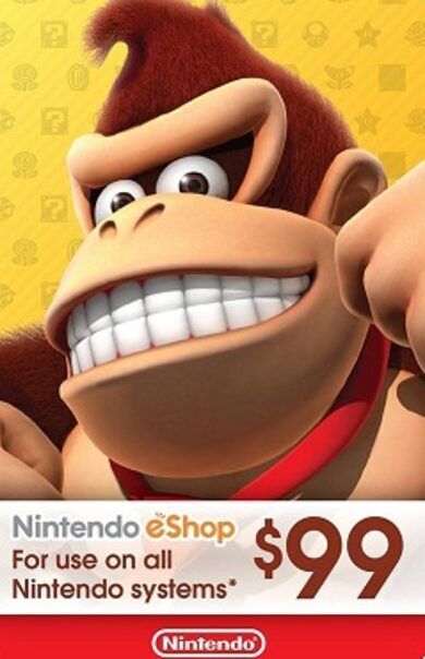Nintendo eShop Card 99 USD Key NORTH AMERICA Nintendo eShop Card 99 USD Key NORTH AMERICA