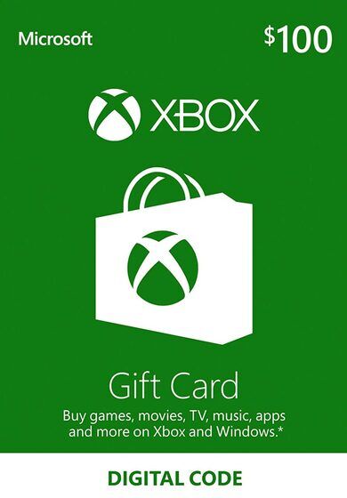 Microsoft Xbox Live Gift Card 100 USD Xbox Live Key UNITED STATES