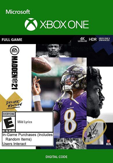 Electronic Arts Madden NFL 21 Deluxe Edition (Xbox One) Xbox Live Key GLOBAL
