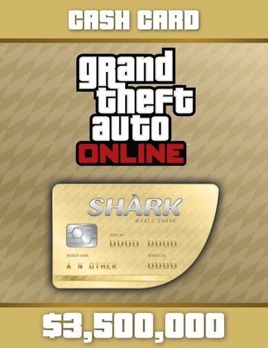 Rockstar Games Grand Theft Auto Online: Whale Shark Cash Card Rockstar Games Launcher Key GLOBAL